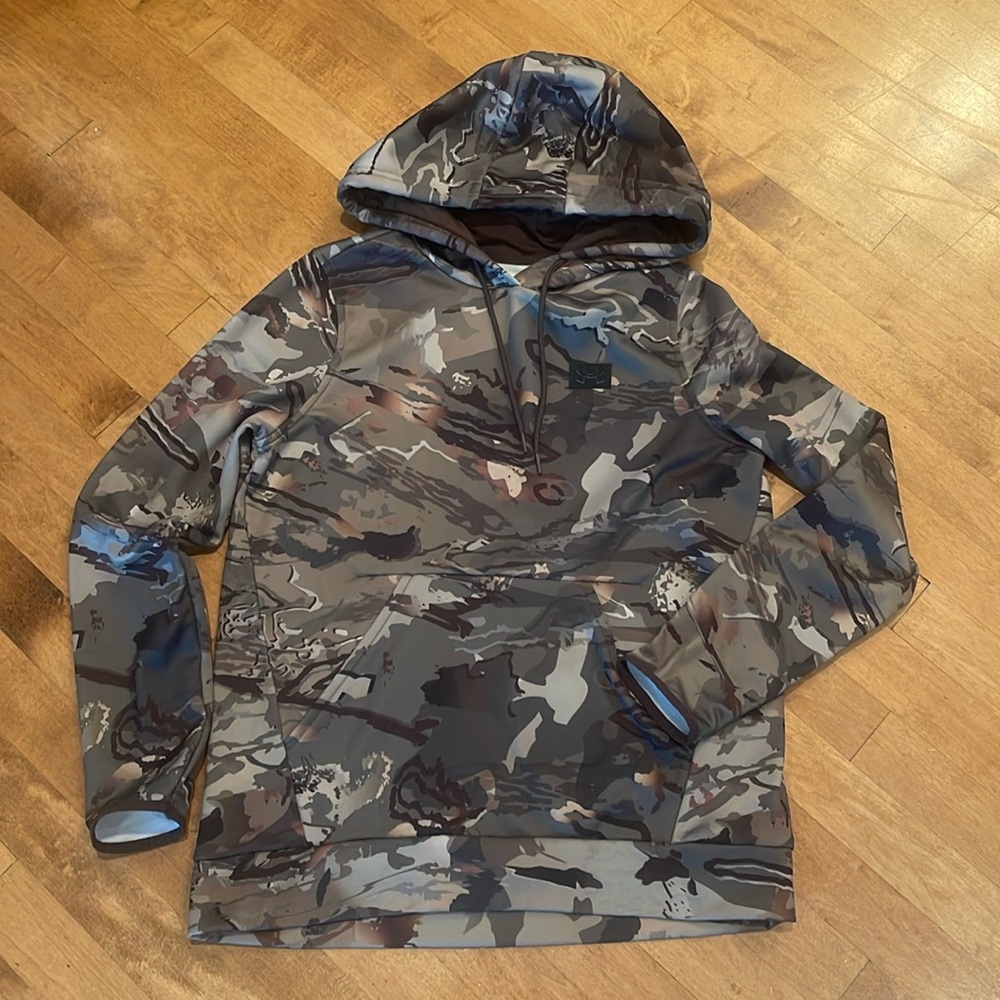 Under Armour camel lightweight lined hoodie s nwot
